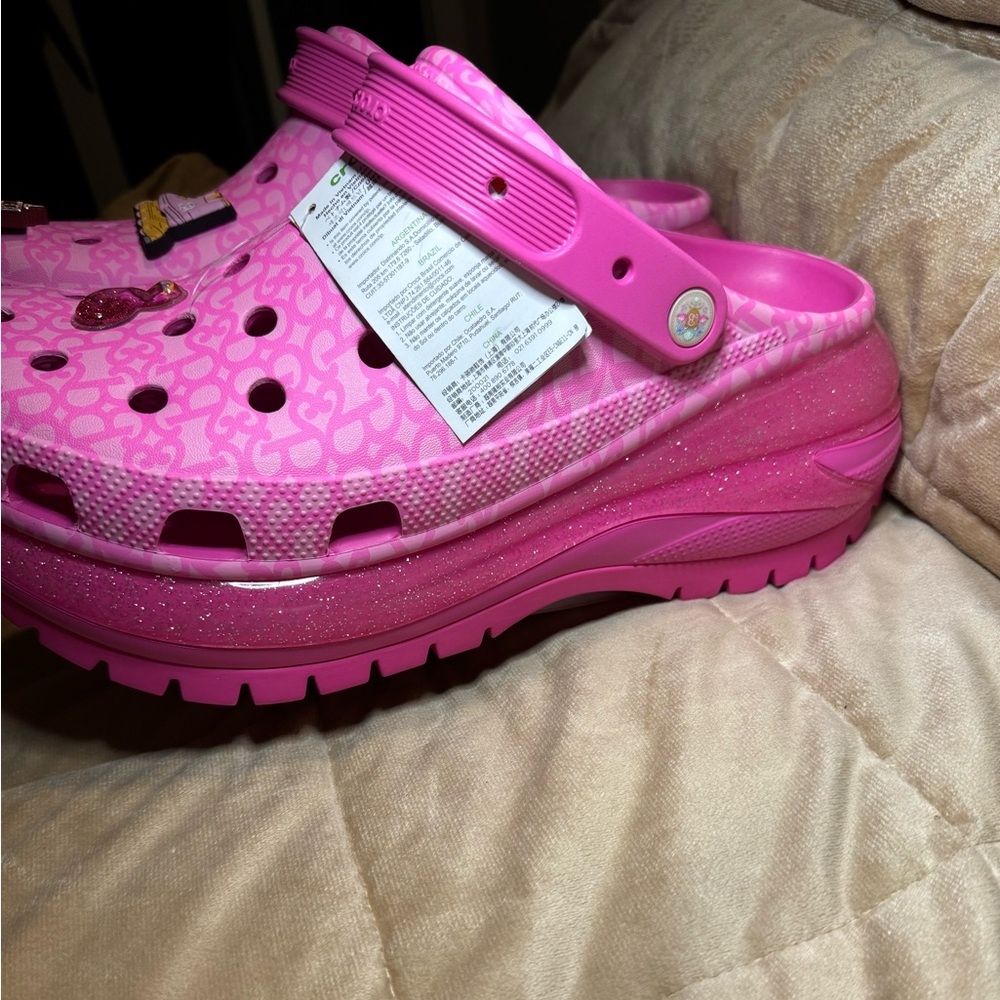 New - Barbie Crocs - Size 13 (mens) - Picture 2 of 11